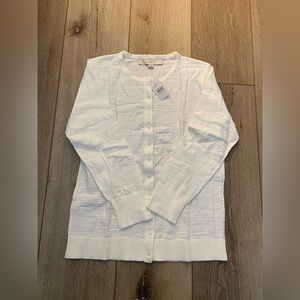 Loft Ultra Lightweight 3/4 Cardigan Size XS 100% Cotton